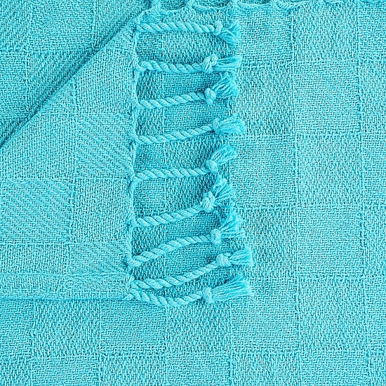 LR Home Grayson Solid Reversible Throw