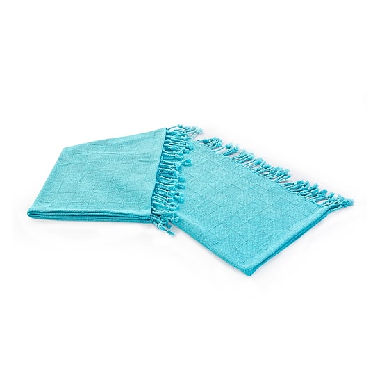 LR Home Grayson Solid Reversible Throw