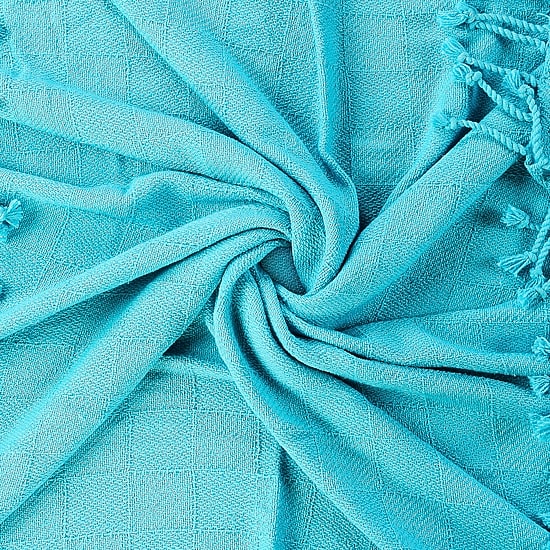 LR Home Grayson Solid Reversible Throw