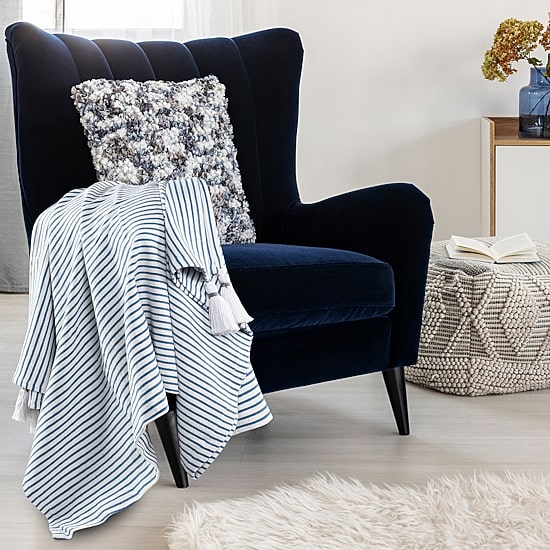 LR Home Ivanna Stripe Throw