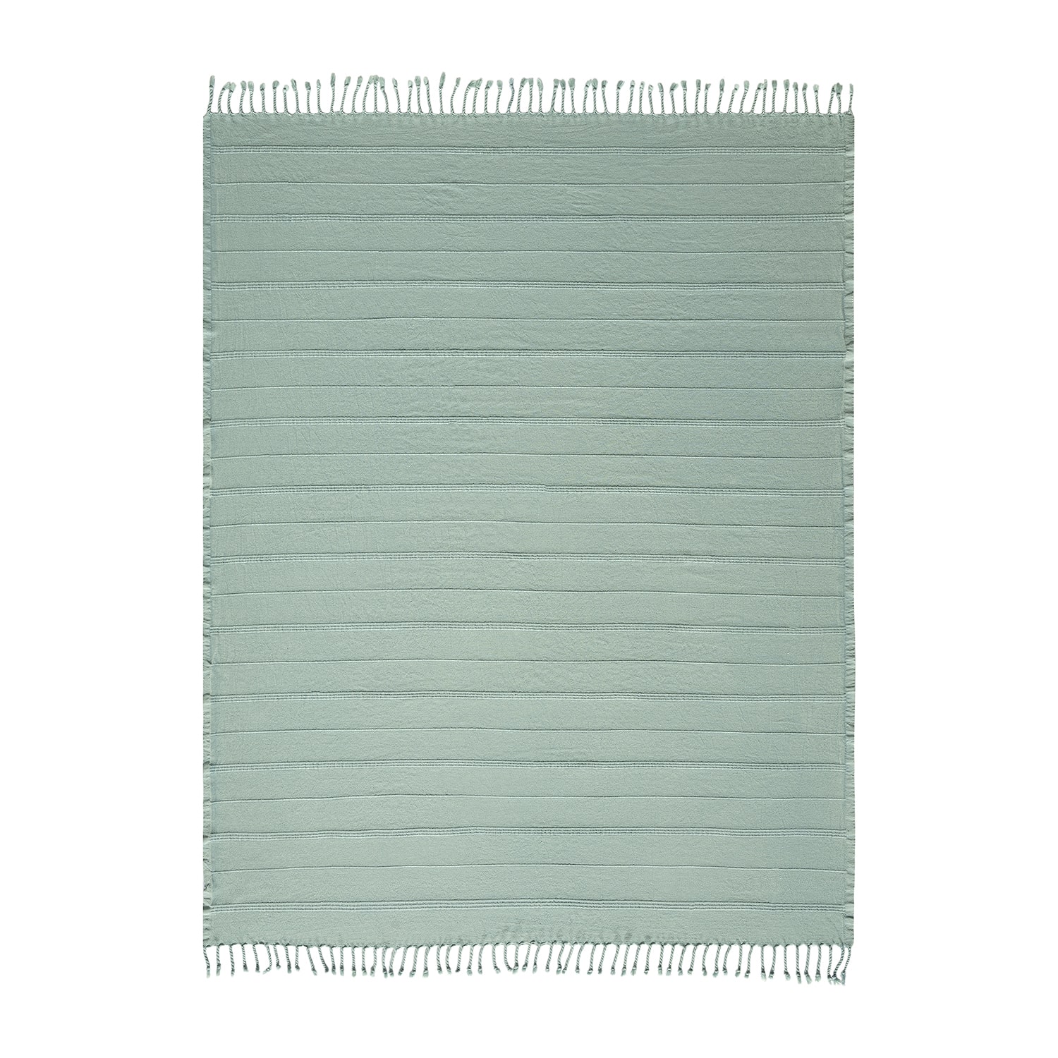 LR Home Silvia Stripe Washable Reversible Throw