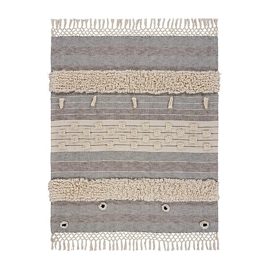 LR Home Miles Stripe Washable Throw