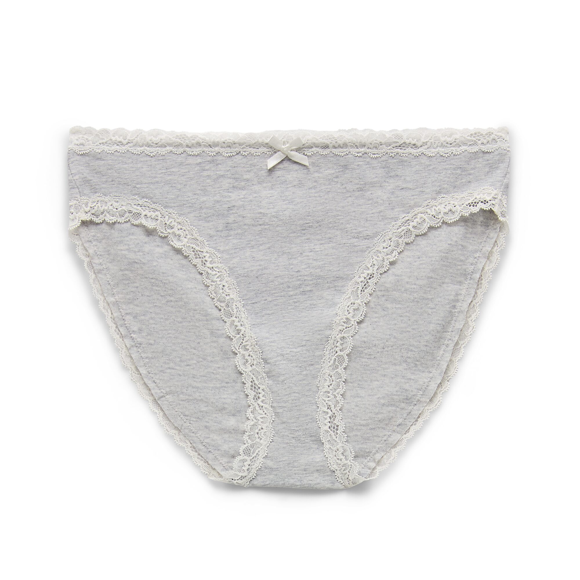 Arizona Body Cotton with Lace High Leg Bikini