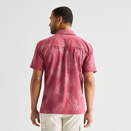 St. John's Bay Mens Short Sleeve Camp Shirt