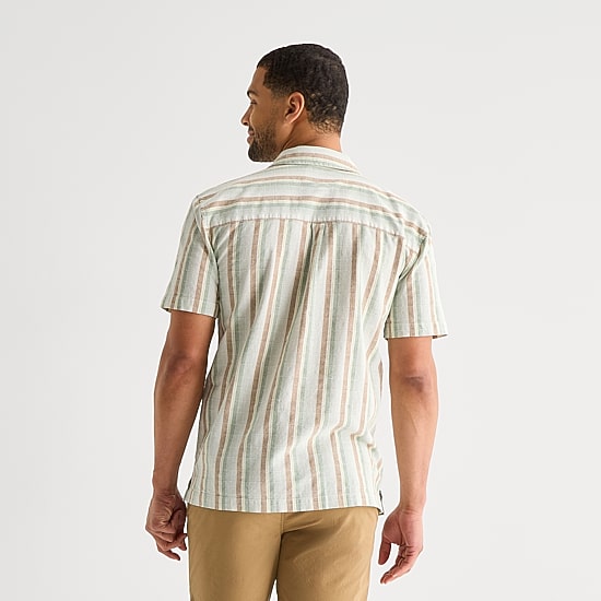 St. John's Bay Camp Mens Short Sleeve Camp Shirt