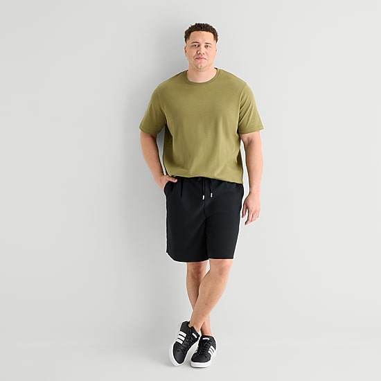 Stylus Mens Round Neck Short Sleeve Big and Tall T-Shirt