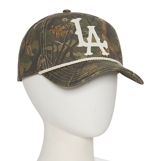 LA Mens Camo Print Baseball Cap
