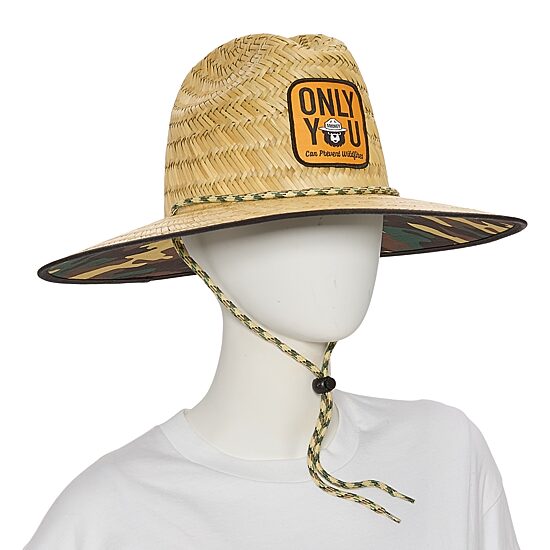 Smokey The Bear Mens Only You Camo Mens Safari Hat
