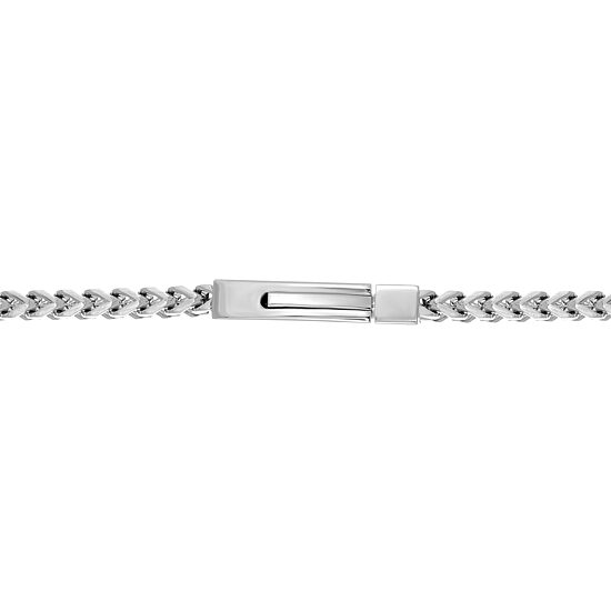 Mens Stainless Steel Wrap Bracelet