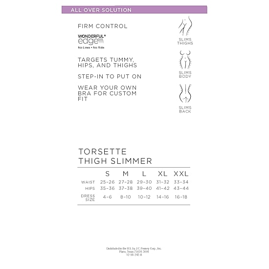 Ambrielle Wonderful Edge® Wear Your Own Bra Singlet Body Shaper