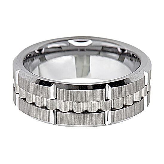 Limited Quantities! Mens Ceramic Tungsten Band
