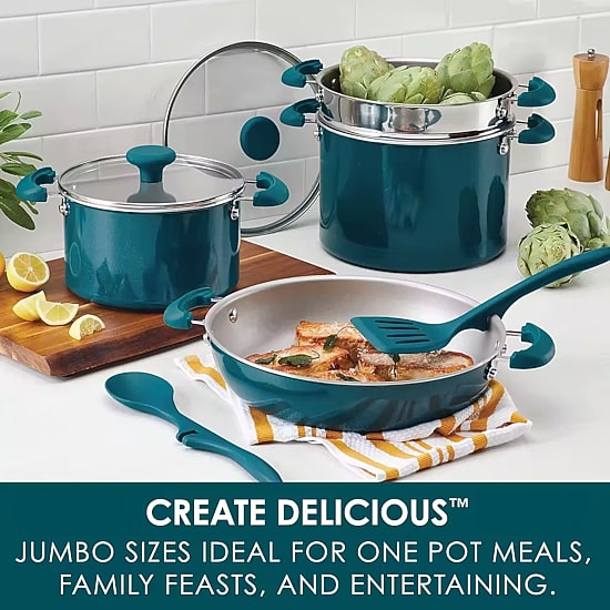 Rachael Ray Create Delicious 8-pc. Enameled Stacking Set
