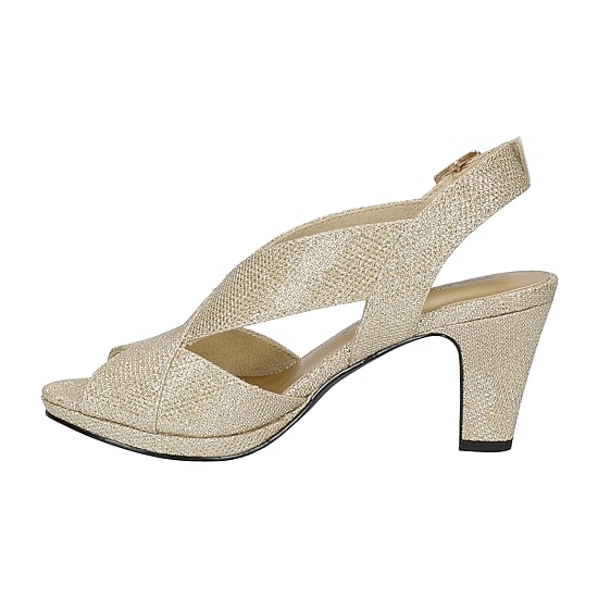 Easy Street Womens Christy Heeled Sandals