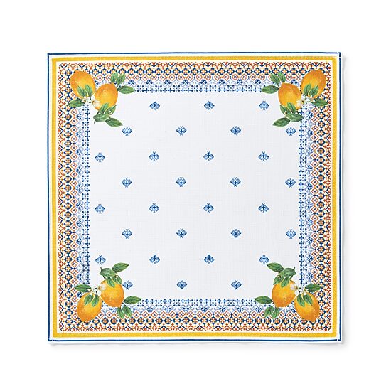 Elrene Home Fashions 4-pc. Capri Lemon Napkin Set
