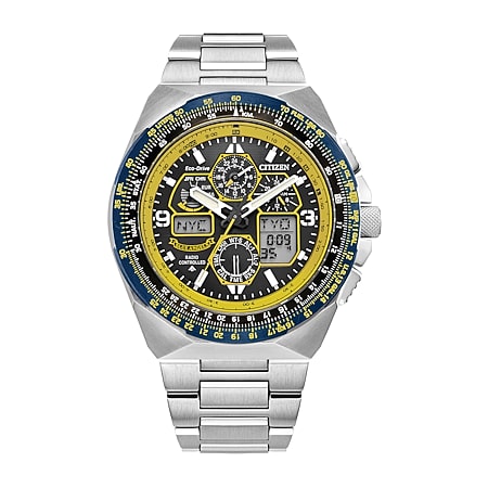 Citizen Promaster Skyhawk A-T Mens Silver Tone Stainless Steel