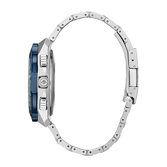 Citizen Mens Silver Tone Stainless Steel Bracelet Watch Jy8125-54l