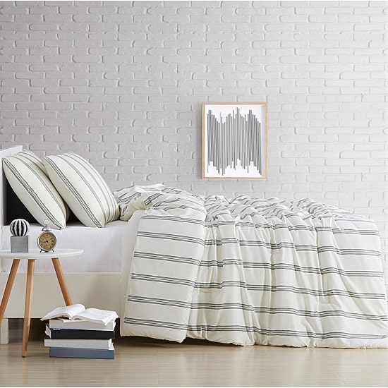 Truly Soft Millennial Stripe Midweight Comforter Set