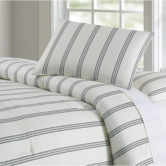 Truly Soft Millennial Stripe Midweight Comforter Set