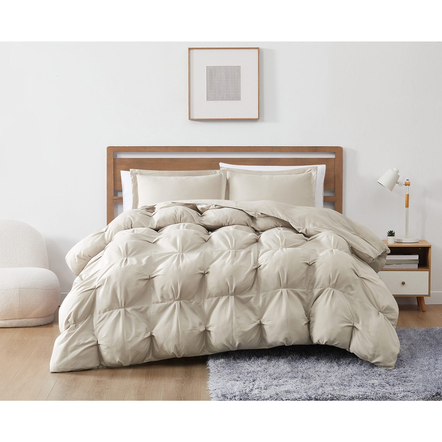 Truly Soft Cloud Puffer Midweight Comforter Set