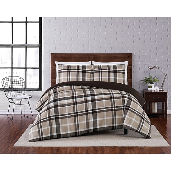 Truly Soft Paulette Plaid Duvet Cover Set
