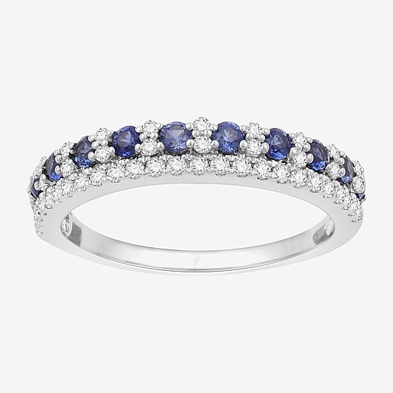 I Said Yes (H-I/I1) Womens 1/4 CT. T.W. Lab Grown White Sterling Silver Wedding Band
