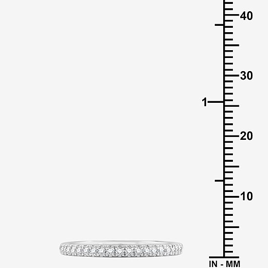 I Said Yes (H-I/I1) Womens 1 1/4 CT. T.W. Lab Grown White Diamond Sterling Silver Wedding Engagement Ring
