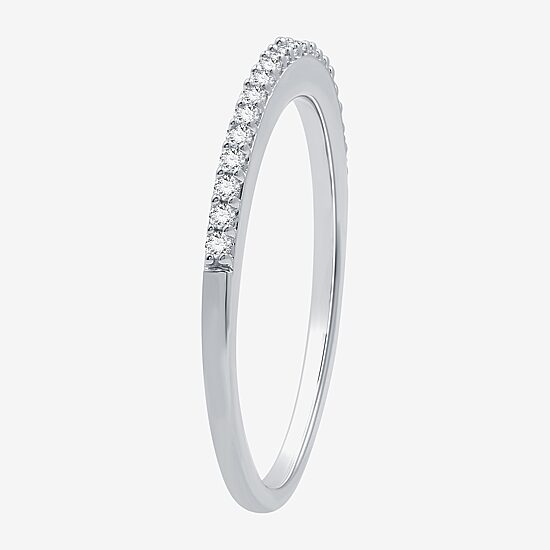 (H-I / I1) Womens 5/8 CT. T.W. Lab Grown White Diamond 14K Two Tone Gold Over Silver Side Stone Halo Bridal Set