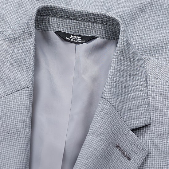 Haggar JMH Mens Big and Tall Geometric Stretch Fabric Classic Fit Sport Coat