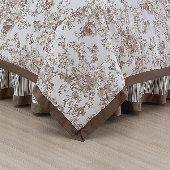 Laurel Manor Toile Garden Comforter Set