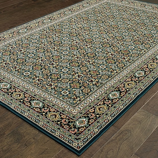 Covington Home Kerman Traditional Bordered Indoor Rectangular Accent Rug