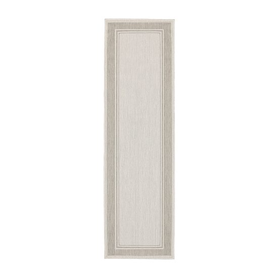 Covington Home Pamplona Casual Border 22" X 87" Indoor Outdoor Rectangular Runner