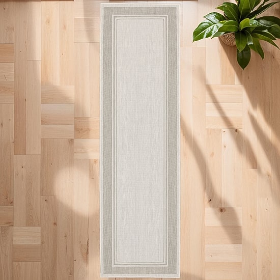 Covington Home Pamplona Casual Border 22" X 87" Indoor Outdoor Rectangular Runner