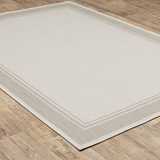 Covington Home Pamplona Casual Border 39" X 60" Indoor Outdoor Rectangular Accent Rug