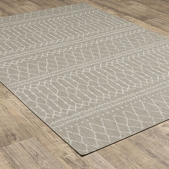Covington Home Pamplona Tribal Lines 39" X 60" Indoor Outdoor Rectangular Accent Rug