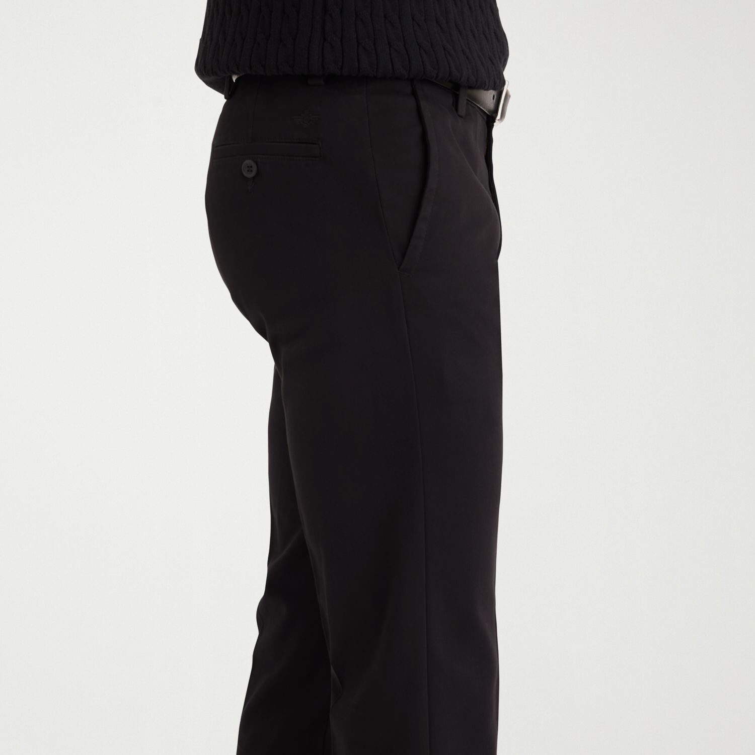 Dockers Easy Khaki With Stretch Mens Slim Fit Flat Front Pant