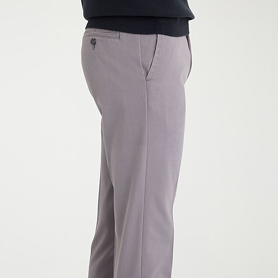 Dockers Easy Khaki With Stretch Mens Slim Fit Flat Front Pant