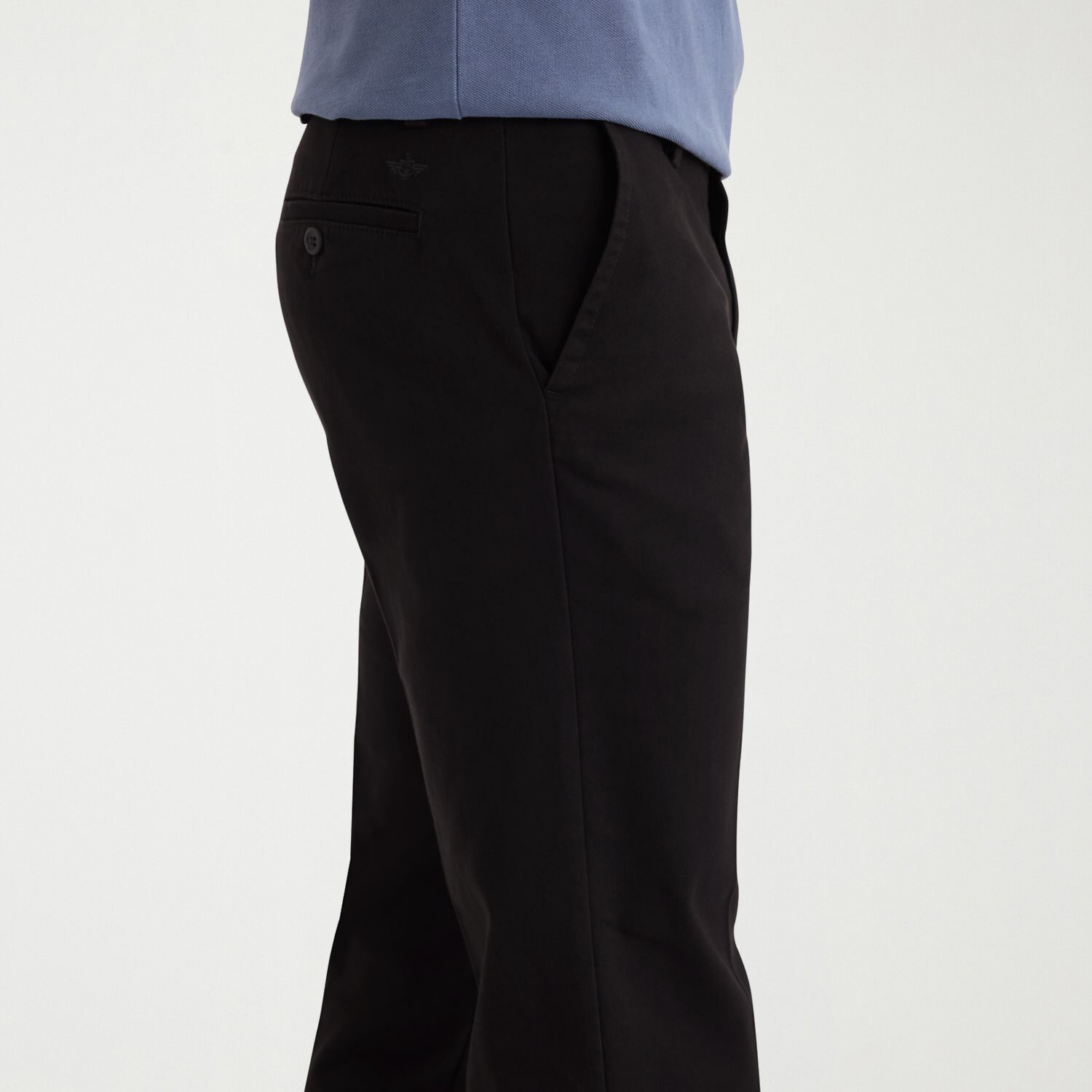 Dockers Easy Khaki With Stretch Mens Straight Fit Flat Front Pant