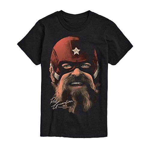 Novelty Mens Crew Neck Short Sleeve Regular Fit Marvel Graphic T-Shirt, Medium, Black