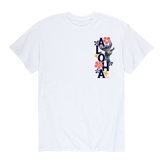 Mens Short Sleeve Stitch Graphic T-Shirt
