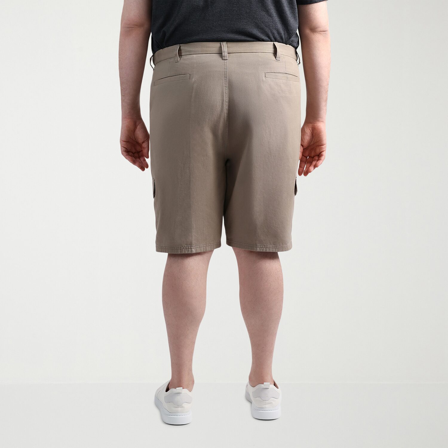 Haggar Mens 10 1/2" Big and Tall Cargo Short
