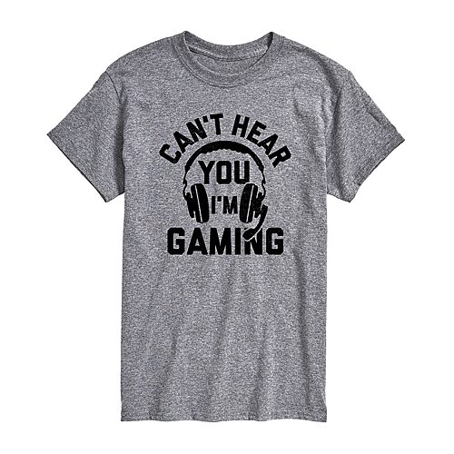 Mens Crew Neck Short Sleeve Regular Fit Big and Tall Graphic T-Shirt, 5x-large, Gray