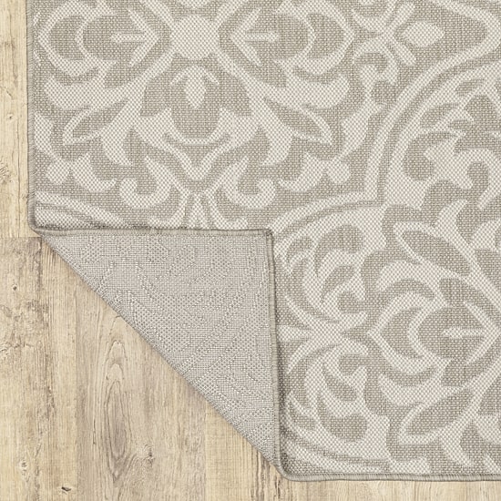 Covington Home Pamplona Damask Flatweave Indoor Outdoor Rectangular Area Rug