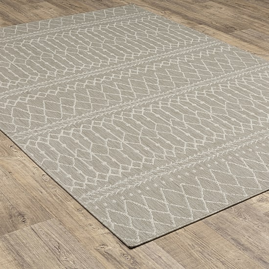 Covington Home Pamplona Tribal Lines Indoor Outdoor Rectangular Area Rug