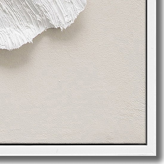 Streamline Art Delicate Petal I Framed Canvas Art