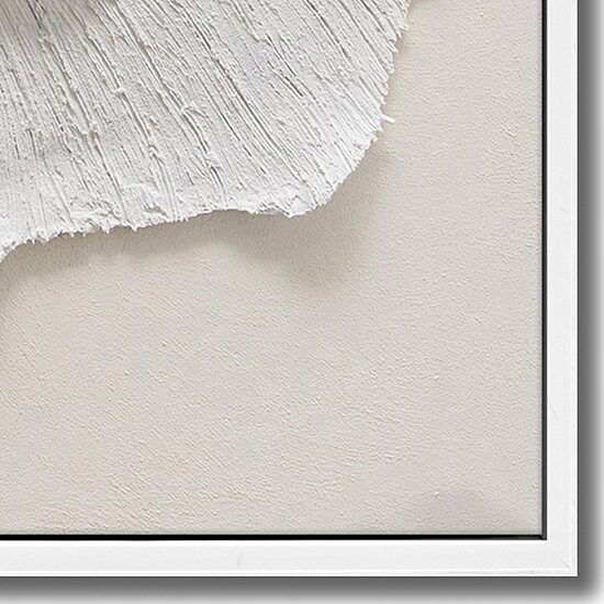 Streamline Art Delicate Petal Ii Framed Canvas Art