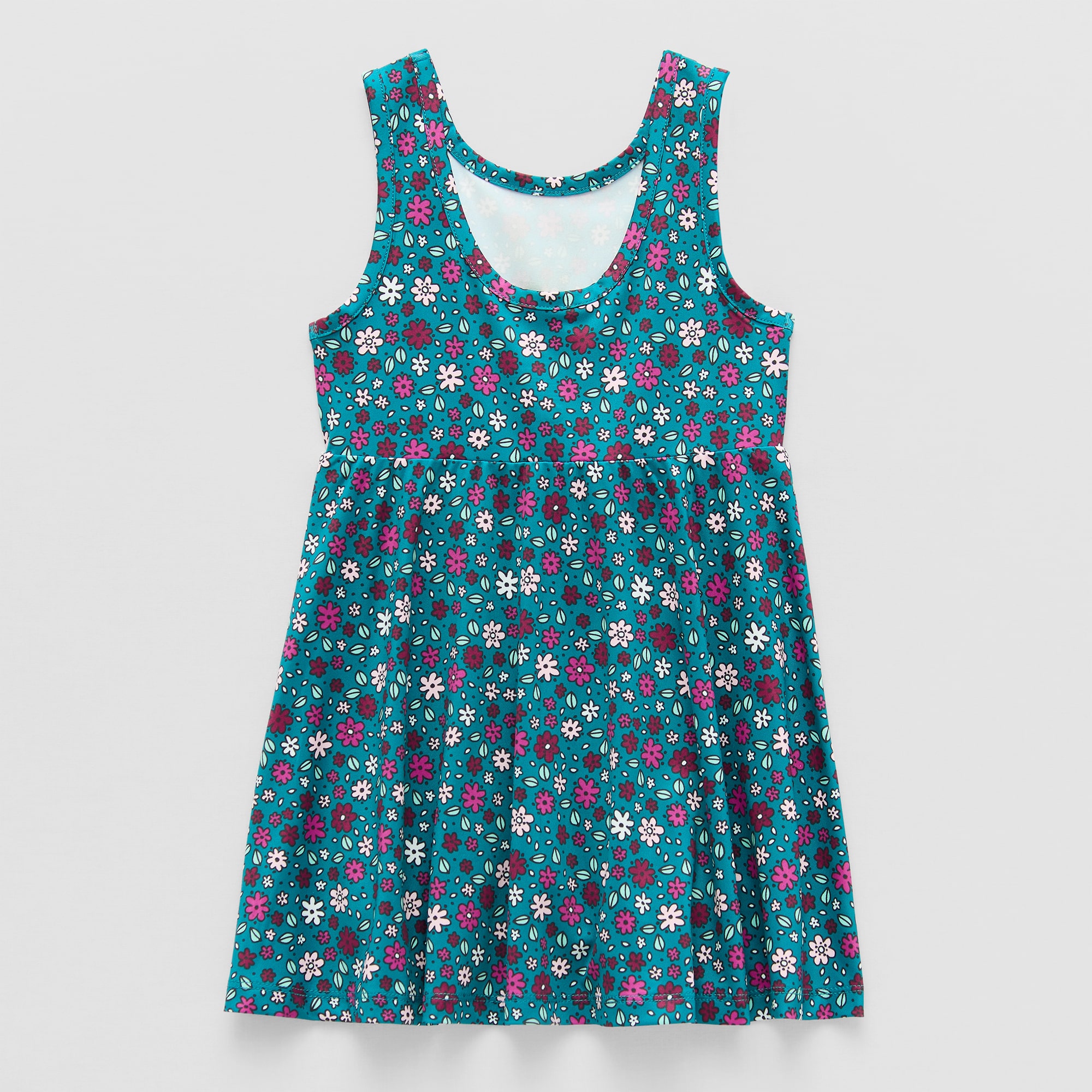 Okie Dokie Toddler & Little Girls Active Sleeveless A-Line Dress