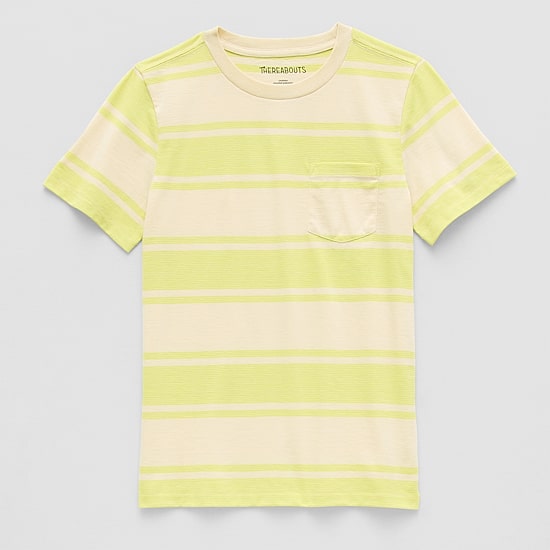 Thereabouts Little & Big Kid Boys Crew Neck Short Sleeve T-Shirt