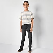 Thereabouts Little & Big Kid Boys Adjustable Waist Stretch Fabric Slim Fit Jean
