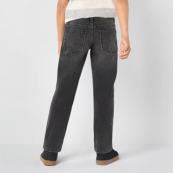 Thereabouts Little & Big Kid Boys Adjustable Waist Stretch Fabric Slim Fit Jean