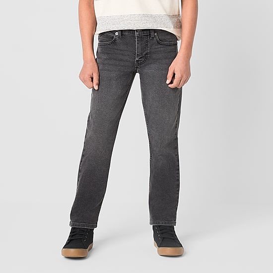 Thereabouts Little & Big Kid Boys Adjustable Waist Stretch Fabric Slim Fit Jean